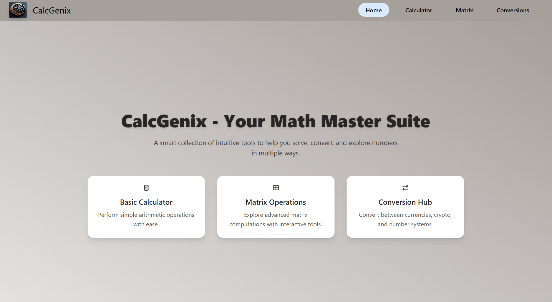 CalcGenix
